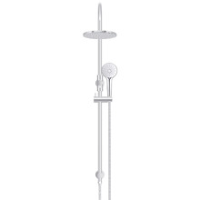 Round 200mm 3 Function Twin Shower